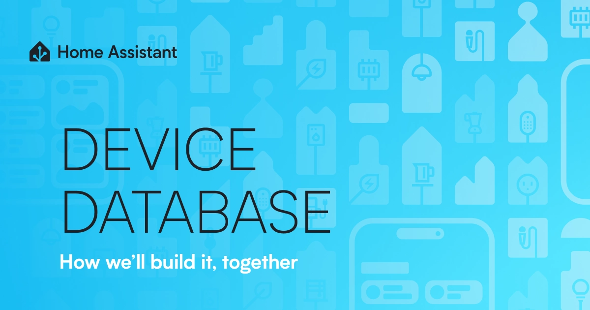 How we'll build the device database, together