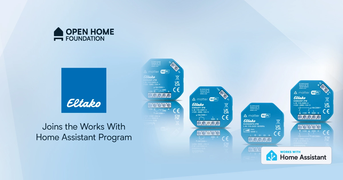 ELTAKO joins Works with Home Assistant
