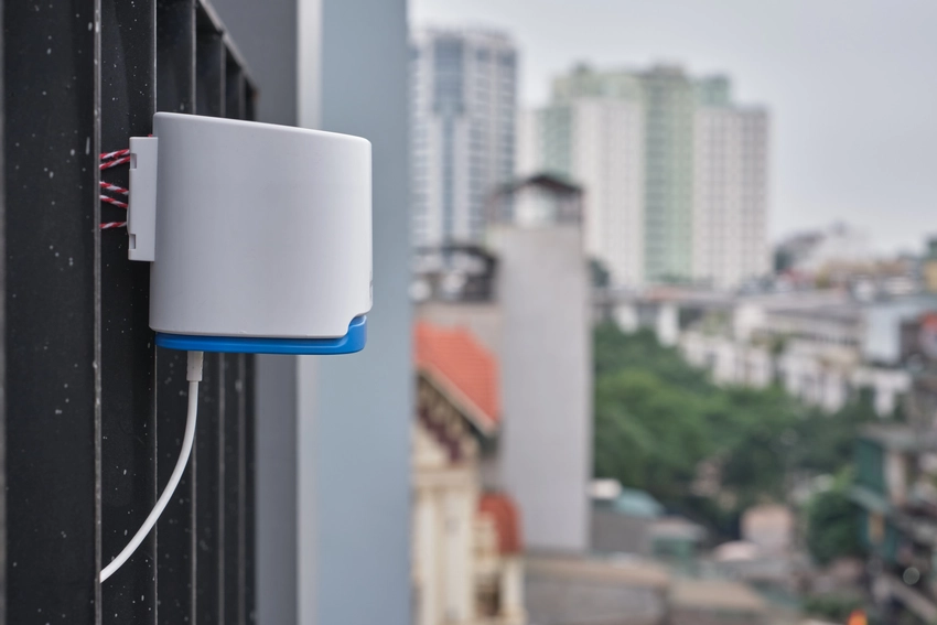 An Open Air Monitor mounted outdoors in Vietnam